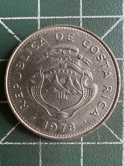 第572期 硬币专场 （无押金，捡漏，全场50包邮，偏远地区除外，接收代拍业务） - 哥斯达黎加50分 1978年