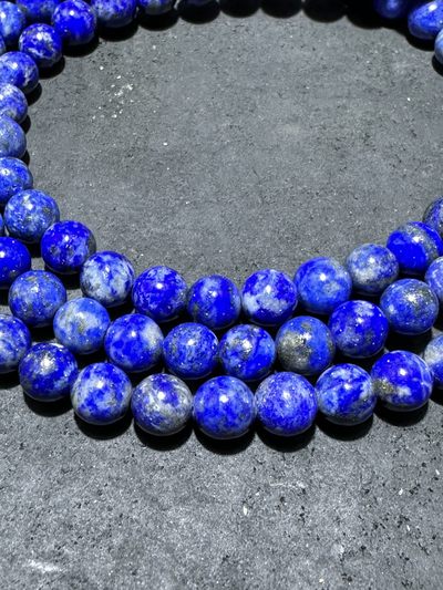 天然阿富汗老矿青金石108手串一条 天然阿富汗老矿青金石108手串一条