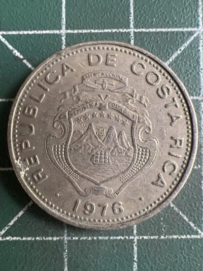 第572期 硬币专场 （无押金，捡漏，全场50包邮，偏远地区除外，接收代拍业务） - 哥斯达黎加50分 1976年