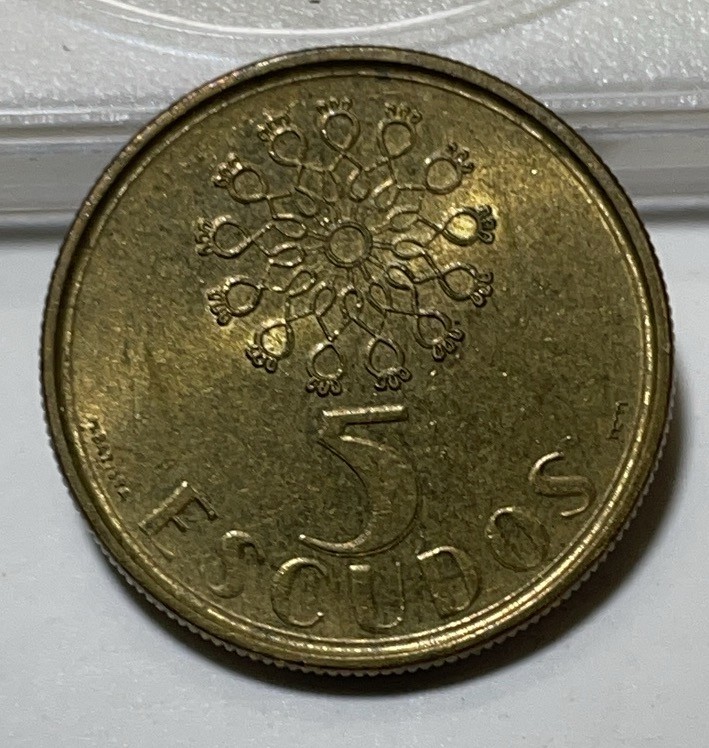 神仙姐姐散币好品专场第二十九期（无佣金满邮自动发出 葡萄牙 5 埃斯库多