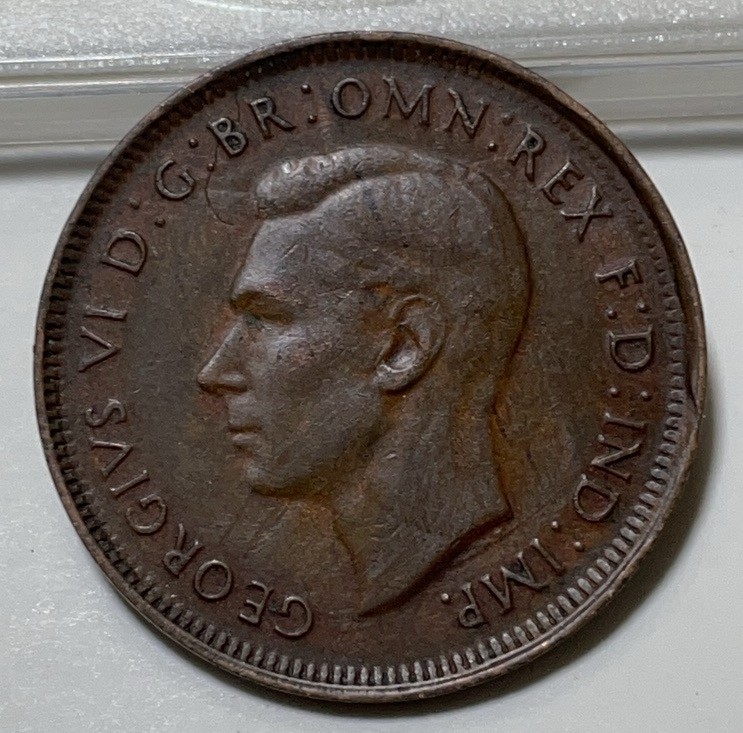 神仙姐姐散币好品专场第二十九期（无佣金满邮自动发出 1948 年澳大利亚半便士