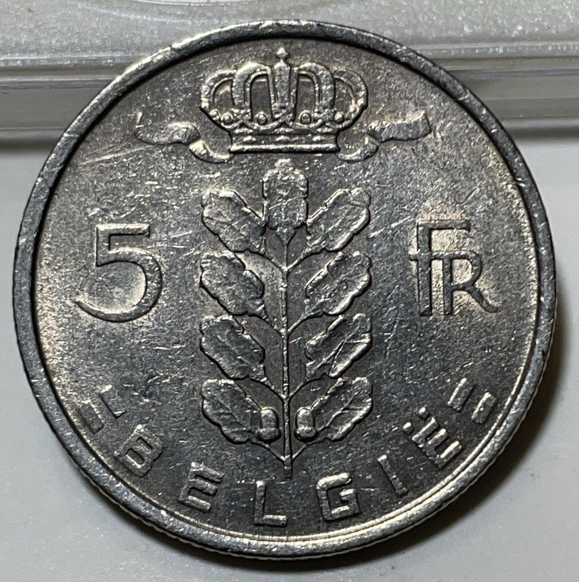 神仙姐姐散币好品专场第二十九期（无佣金满邮自动发出 比利时 5法郎