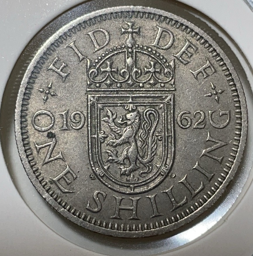 神仙姐姐散币好品专场第二十九期（无佣金满邮自动发出 1962 年英国 1 先令