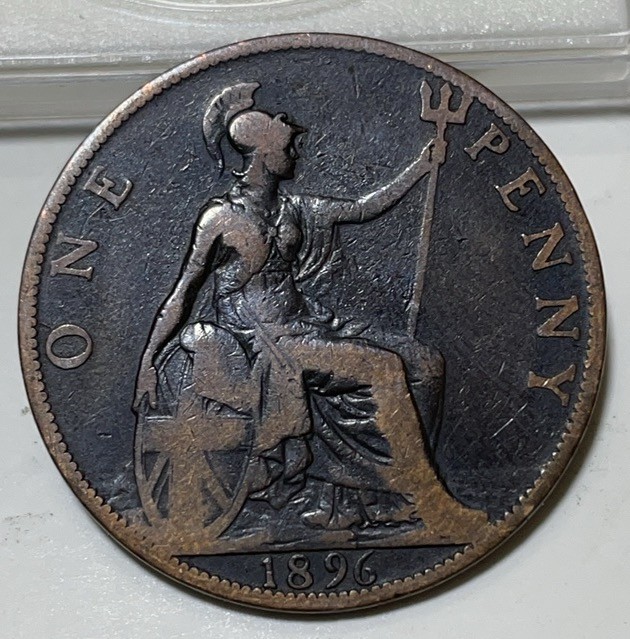 神仙姐姐散币好品专场第二十九期（无佣金满邮自动发出 1896 年英国维多利亚女王 1 便士