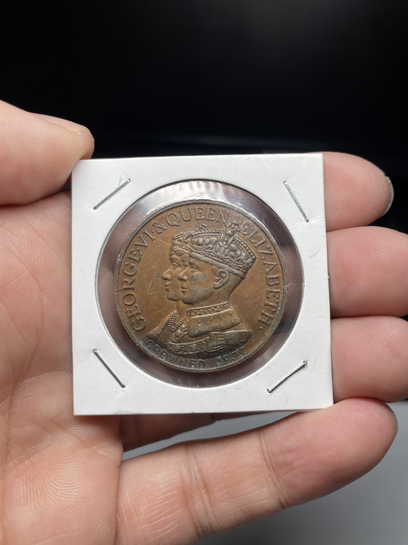 2024年集古藏今外币拍卖第四期-第4场—（总第34拍） 少见1937年乔治六世加冕纪念章