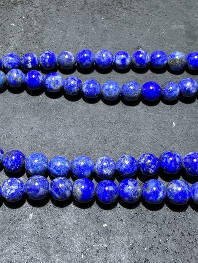 天然阿富汗老矿青金石108手串一条 天然阿富汗老矿青金石108手串一条