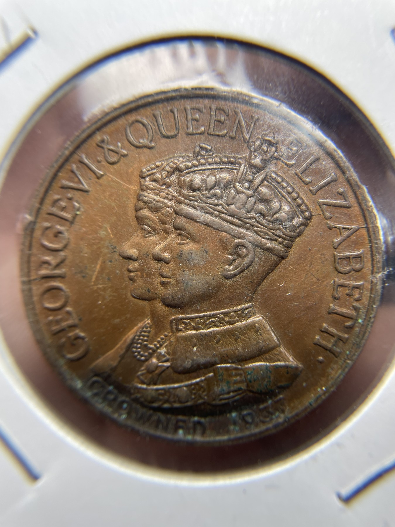 2024年集古藏今外币拍卖第四期-第4场—（总第34拍） 少见1937年乔治六世加冕纪念章