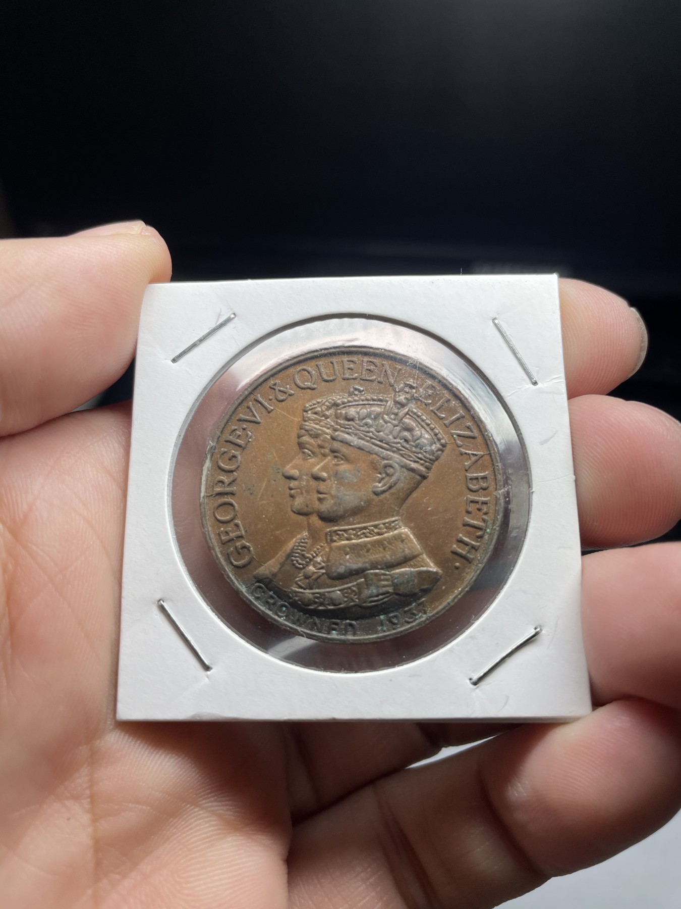 2024年集古藏今外币拍卖第四期-第4场—（总第34拍） 少见1937年乔治六世加冕纪念章