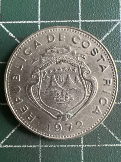 第572期 硬币专场 （无押金，捡漏，全场50包邮，偏远地区除外，接收代拍业务） - 哥斯达黎加50分1972年