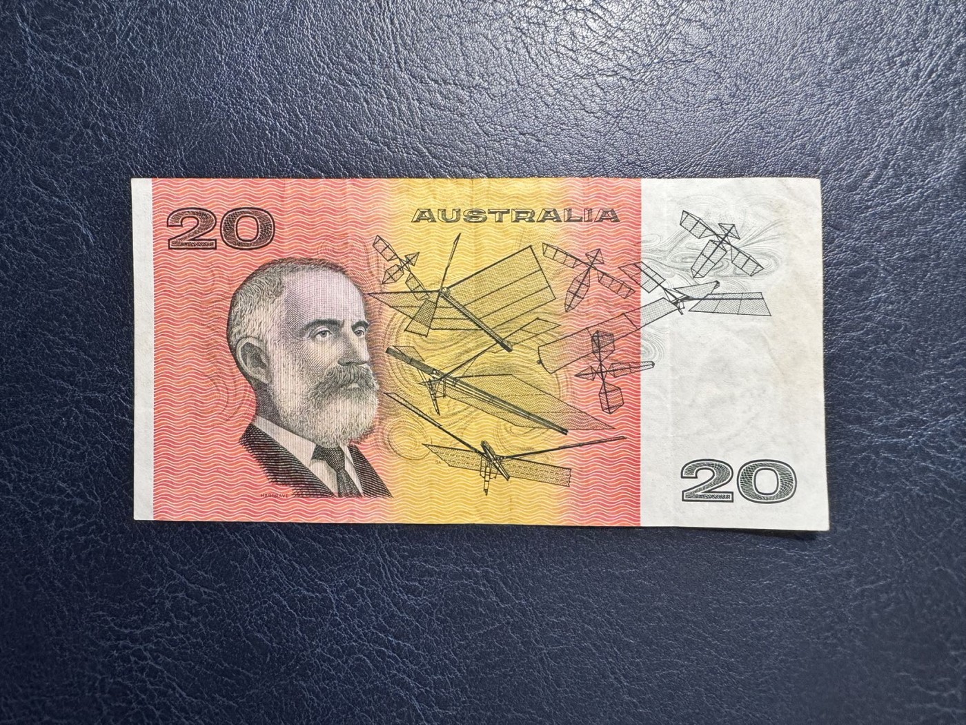 收藏联盟Quantum Auction 第337期拍卖  澳大利亚1982年版20元 品相如图 少见年份 王牌飞行员史密斯