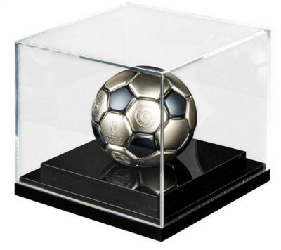 【海寕潮】拍卖第105期 - 【海寧潮】所罗门2022年卡塔尔世界杯足球3盎司球形纪念银币，塑料盒稍有裂痕,(国外售价689美金）