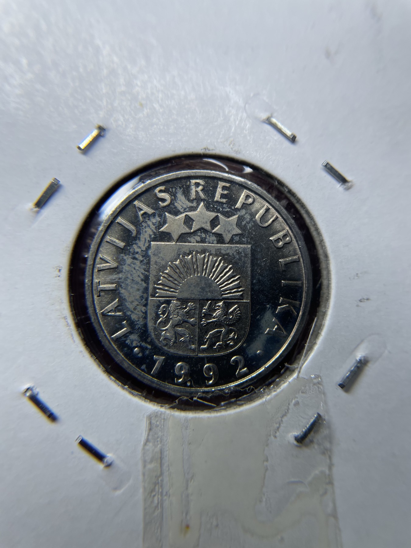 2024年集古藏今外币拍卖第四期-第4场—（总第34拍） 1992年拉脱维亚50分