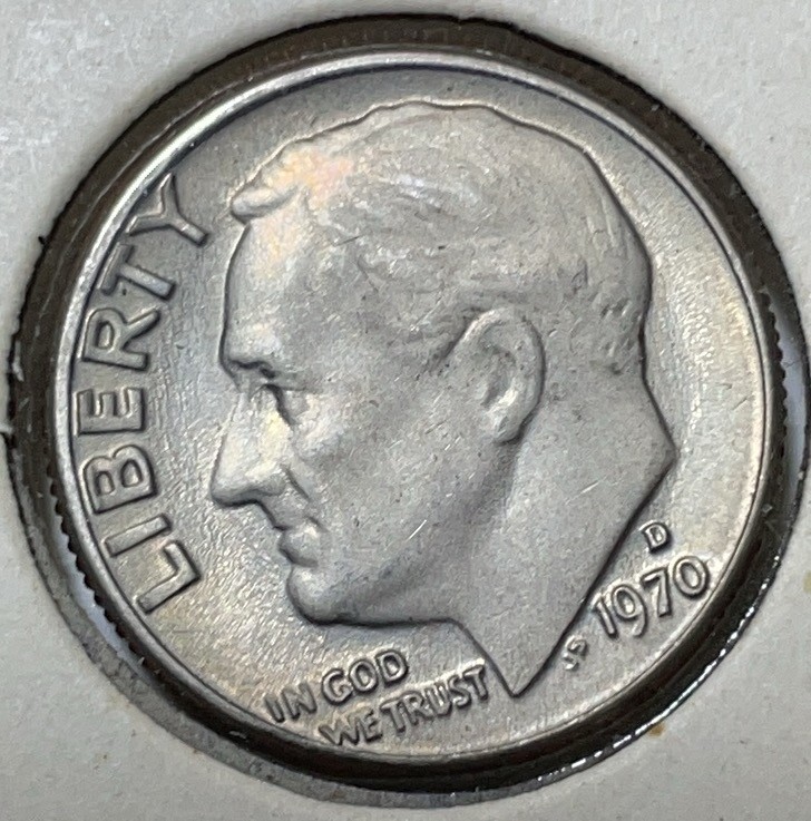 神仙姐姐散币好品专场第二十九期（无佣金满邮自动发出 1970 年美国十分