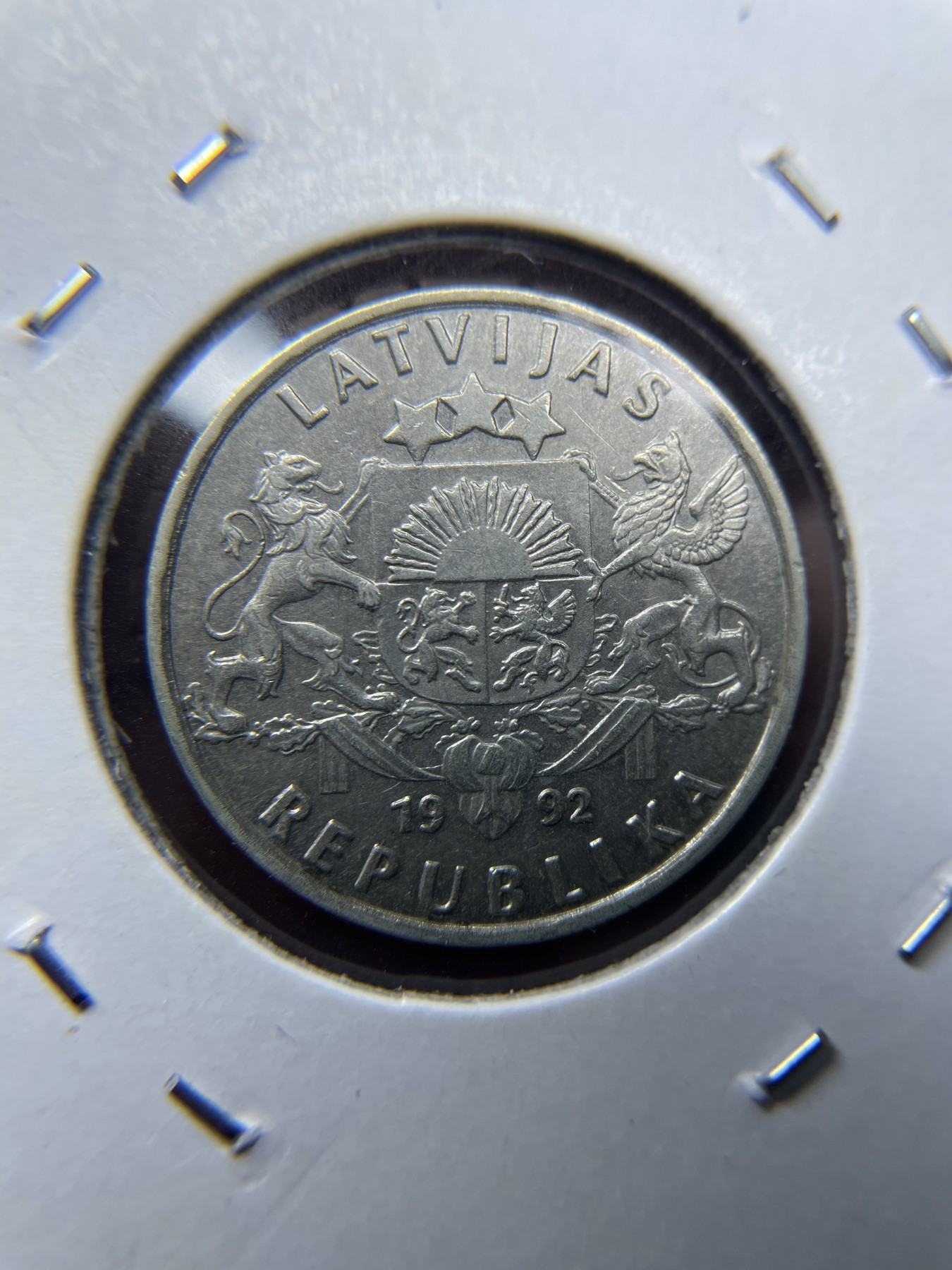 2024年集古藏今外币拍卖第四期-第4场—（总第34拍） 1992年拉脱维亚1拉特