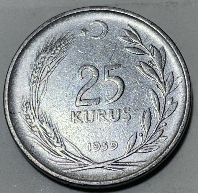 神仙姐姐散币好品专场第二十九期（无佣金满邮自动发出 土耳其 25 库鲁