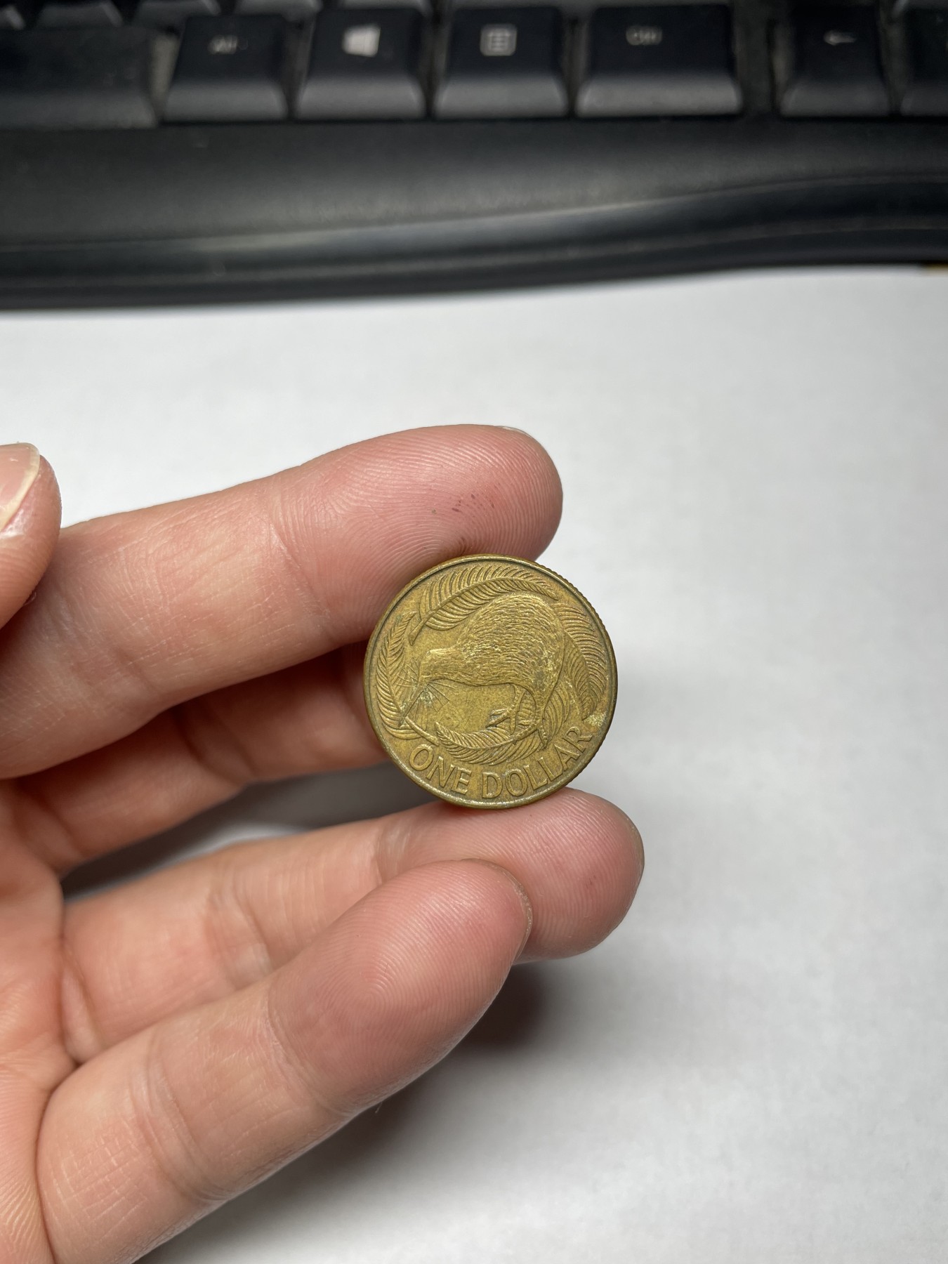 2024年集古藏今外币拍卖第四期-第5场—（总第35拍） 1990年新西兰1元