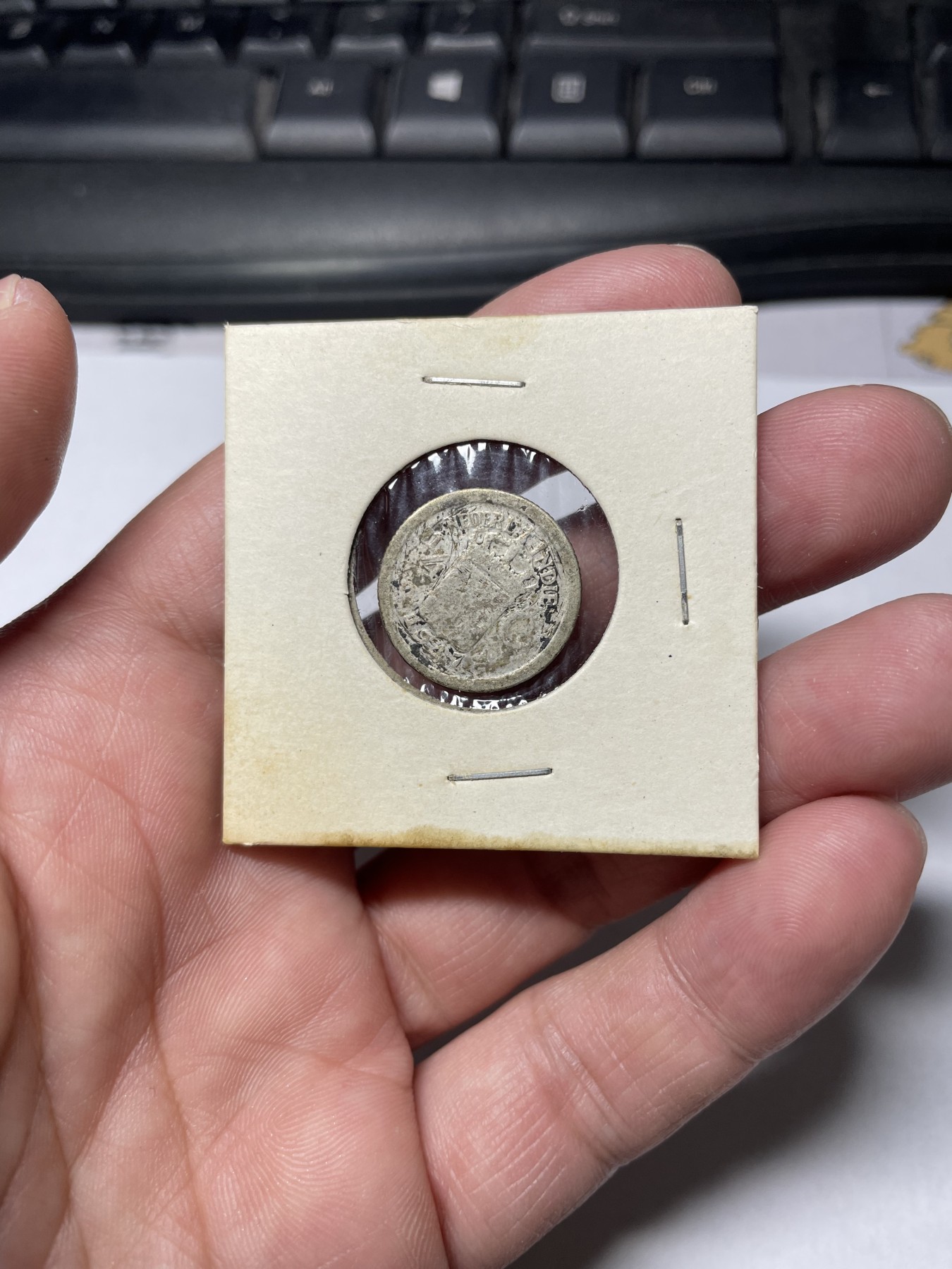 2024年集古藏今外币拍卖第四期-第5场—（总第35拍） 1947年荷属东印度1/4盾银币