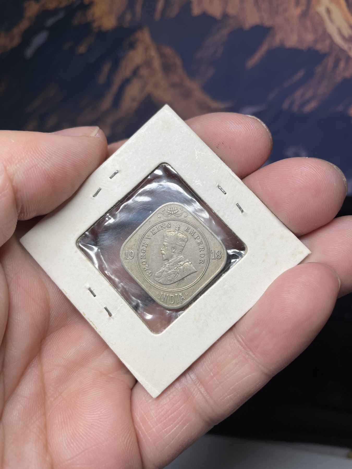 2024年集古藏今外币拍卖第四期-第5场—（总第35拍） 1918年英属印度2安娜