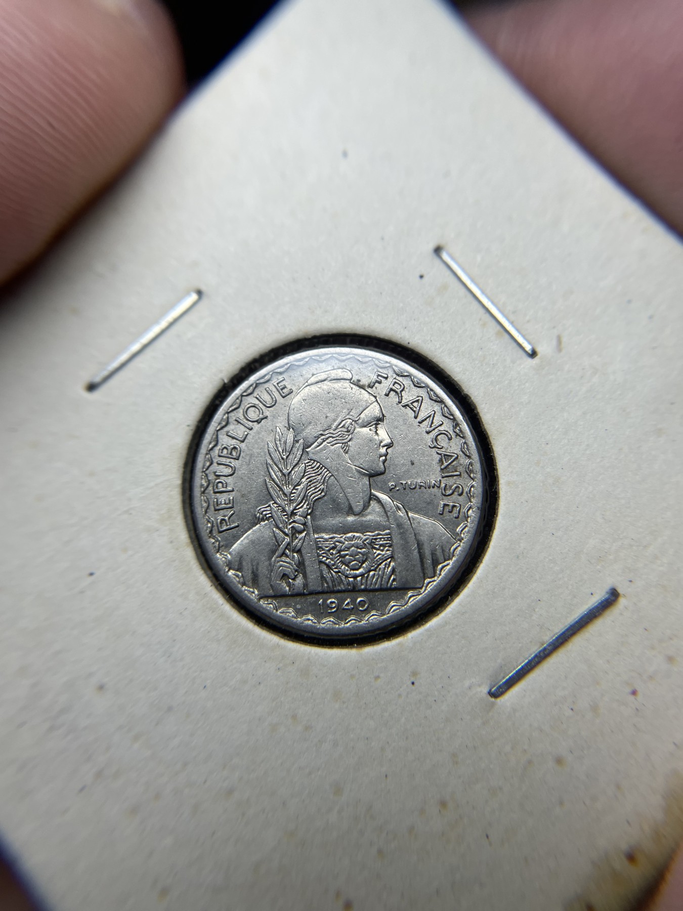 2024年集古藏今外币拍卖第四期-第5场—（总第35拍） 1940年法属印支10分