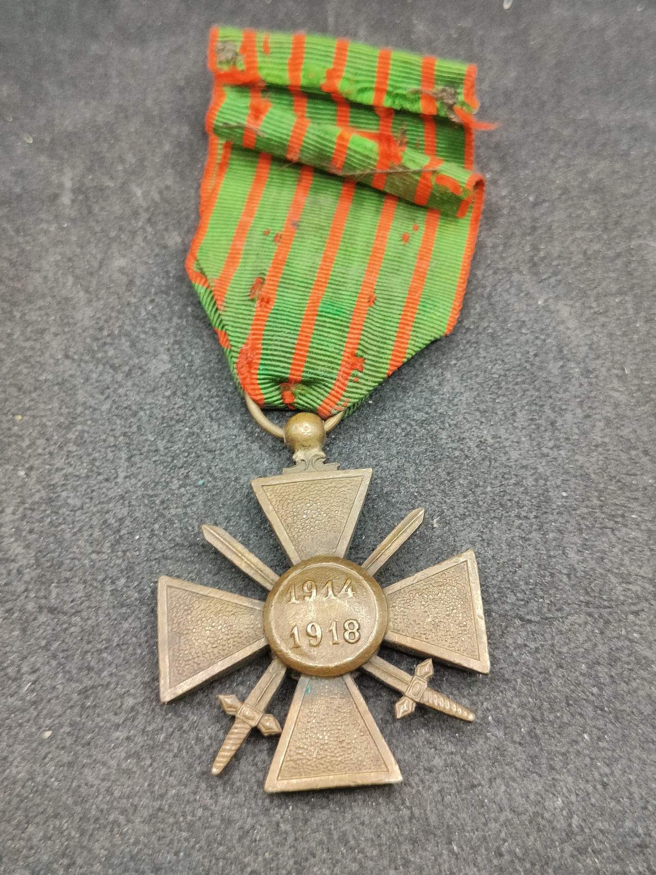 全场0元起拍 第147期 咸鱼国勋章拍卖专场 4月14日（周日）下午6：00开始 法国一战战争十字勋章 多次获得