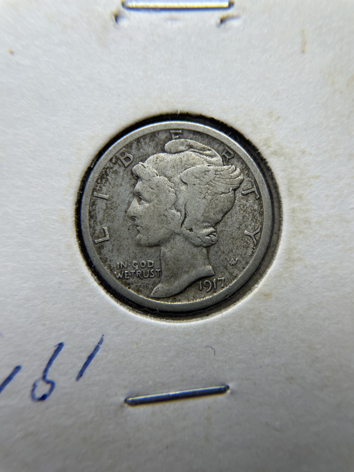 2024年集古藏今外币拍卖第四期-第5场—（总第35拍） 1917年美国小飞人银币