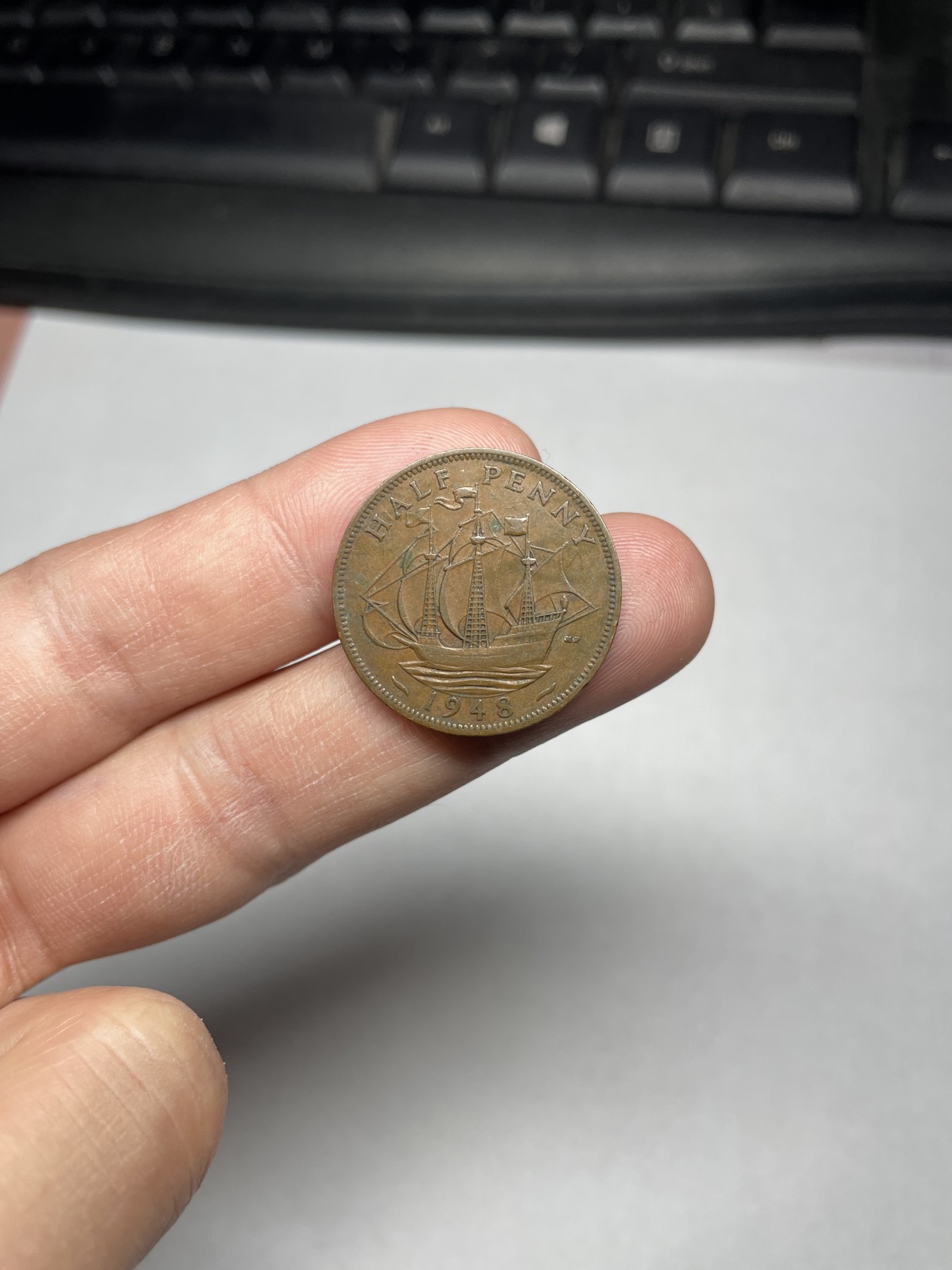 2024年集古藏今外币拍卖第四期-第5场—（总第35拍） 1948年英国半便士