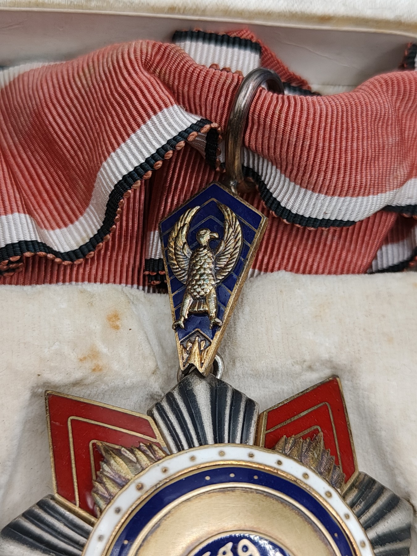 全场0元起拍 第147期 咸鱼国勋章拍卖专场 4月14日（周日）下午6：00开始 稀少 埃及王国 指挥官级军事功绩勋章银质带标