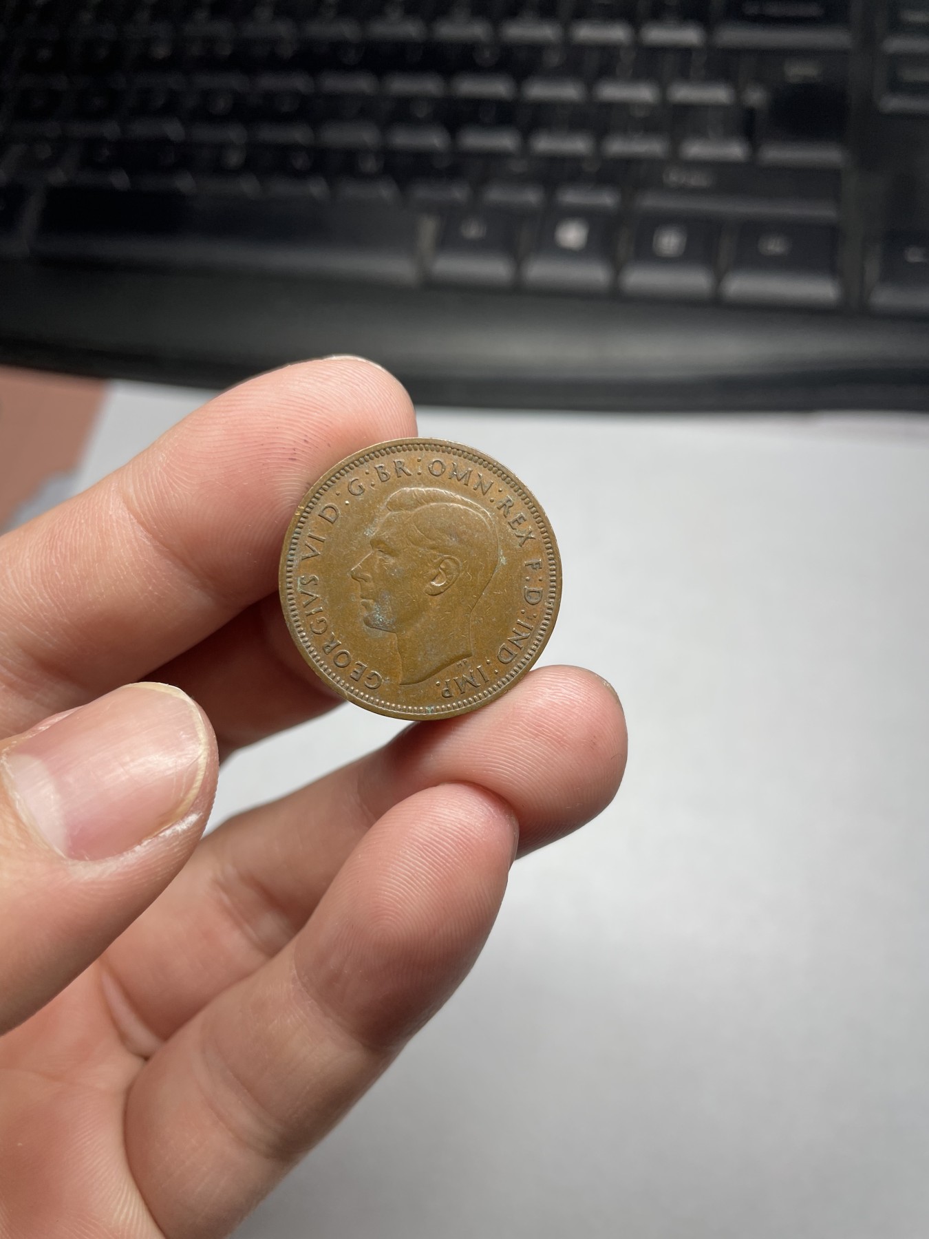 2024年集古藏今外币拍卖第四期-第5场—（总第35拍） 1948年英国半便士