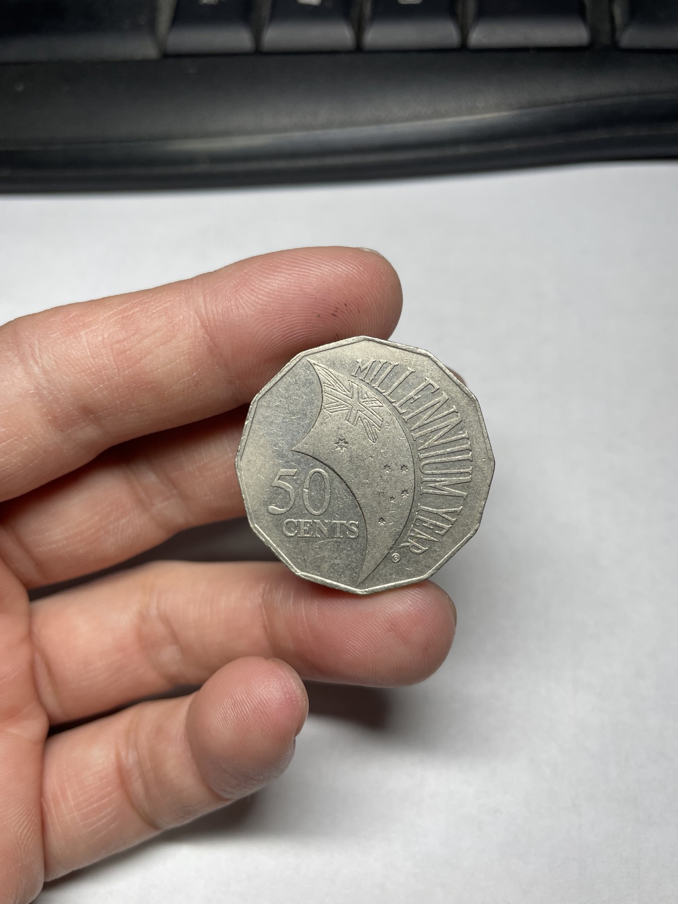 2024年集古藏今外币拍卖第四期-第5场—（总第35拍） 2002年澳大利亚50分