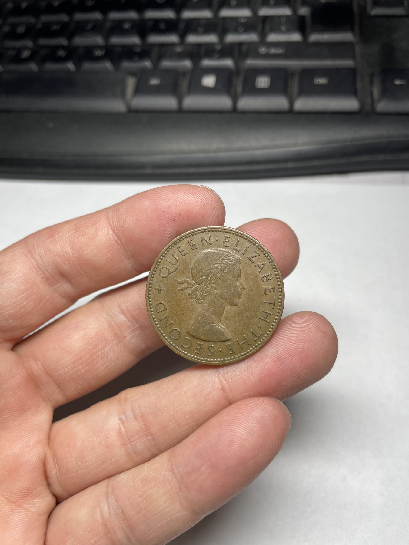 2024年集古藏今外币拍卖第四期-第5场—（总第35拍） 1958年新西兰1便士