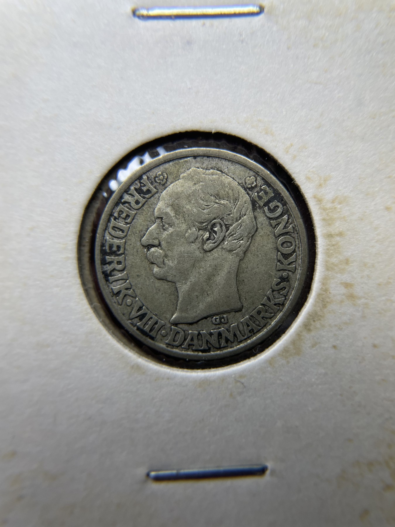 2024年集古藏今外币拍卖第四期-第5场—（总第35拍） 1907年丹麦25欧尔银币