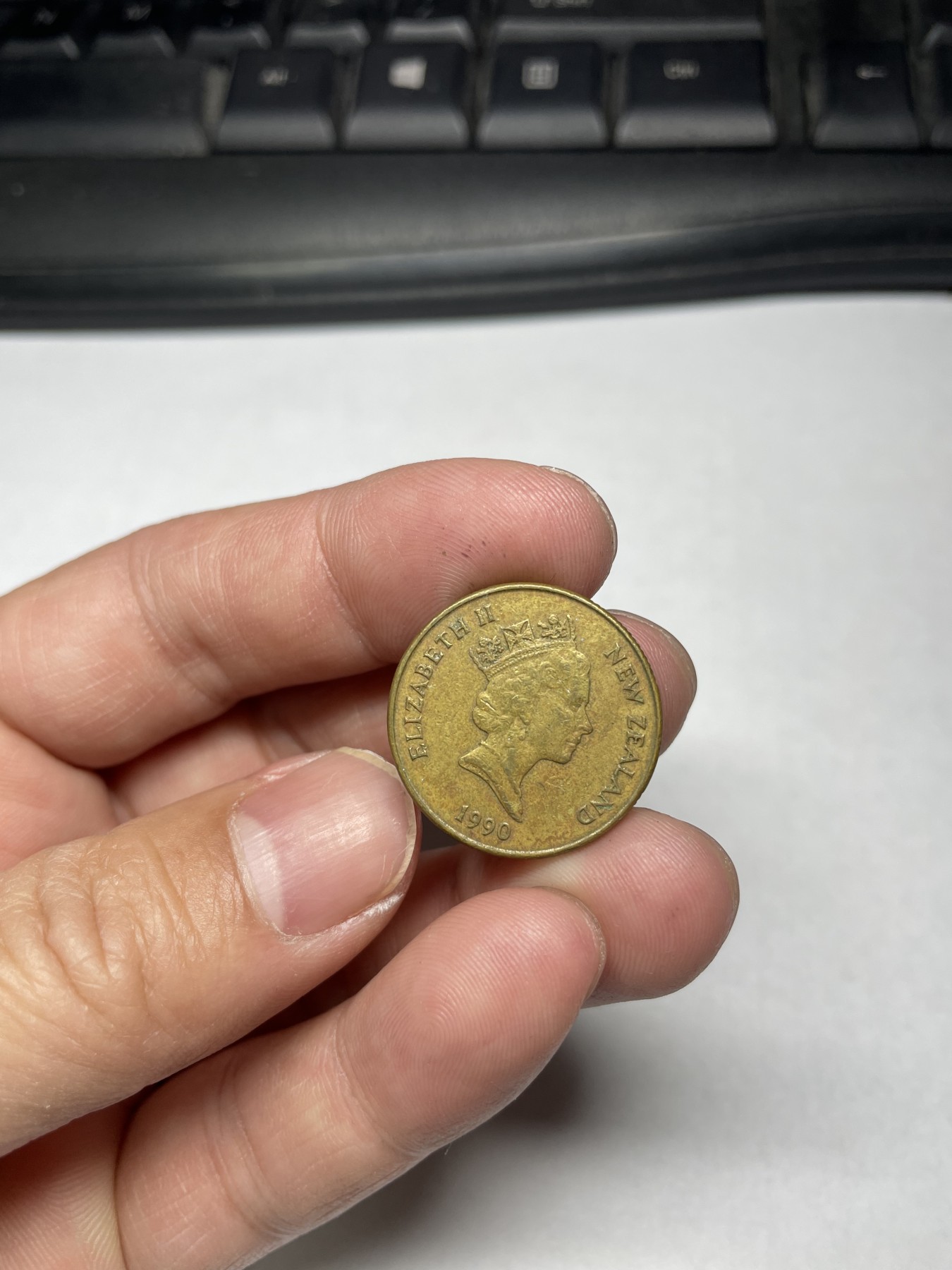 2024年集古藏今外币拍卖第四期-第5场—（总第35拍） 1990年新西兰1元