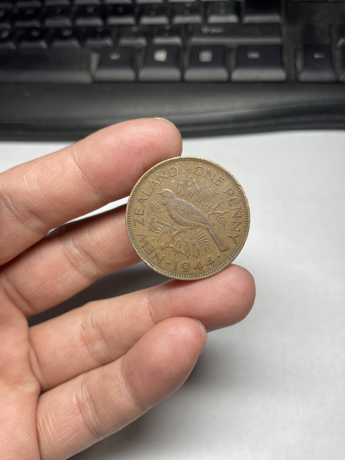 2024年集古藏今外币拍卖第四期-第5场—（总第35拍） 1944年新西兰1便士