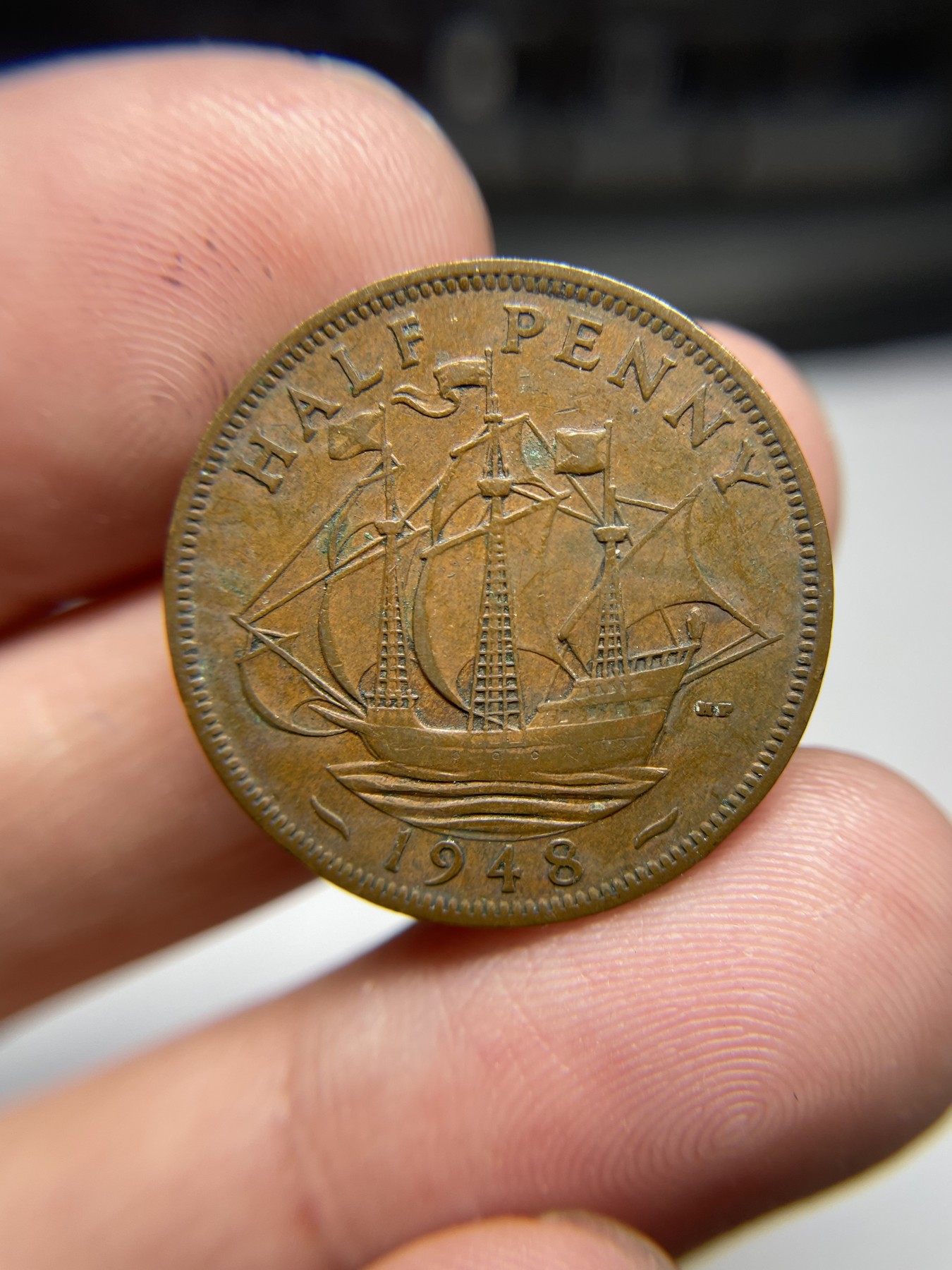 2024年集古藏今外币拍卖第四期-第5场—（总第35拍） 1948年英国半便士