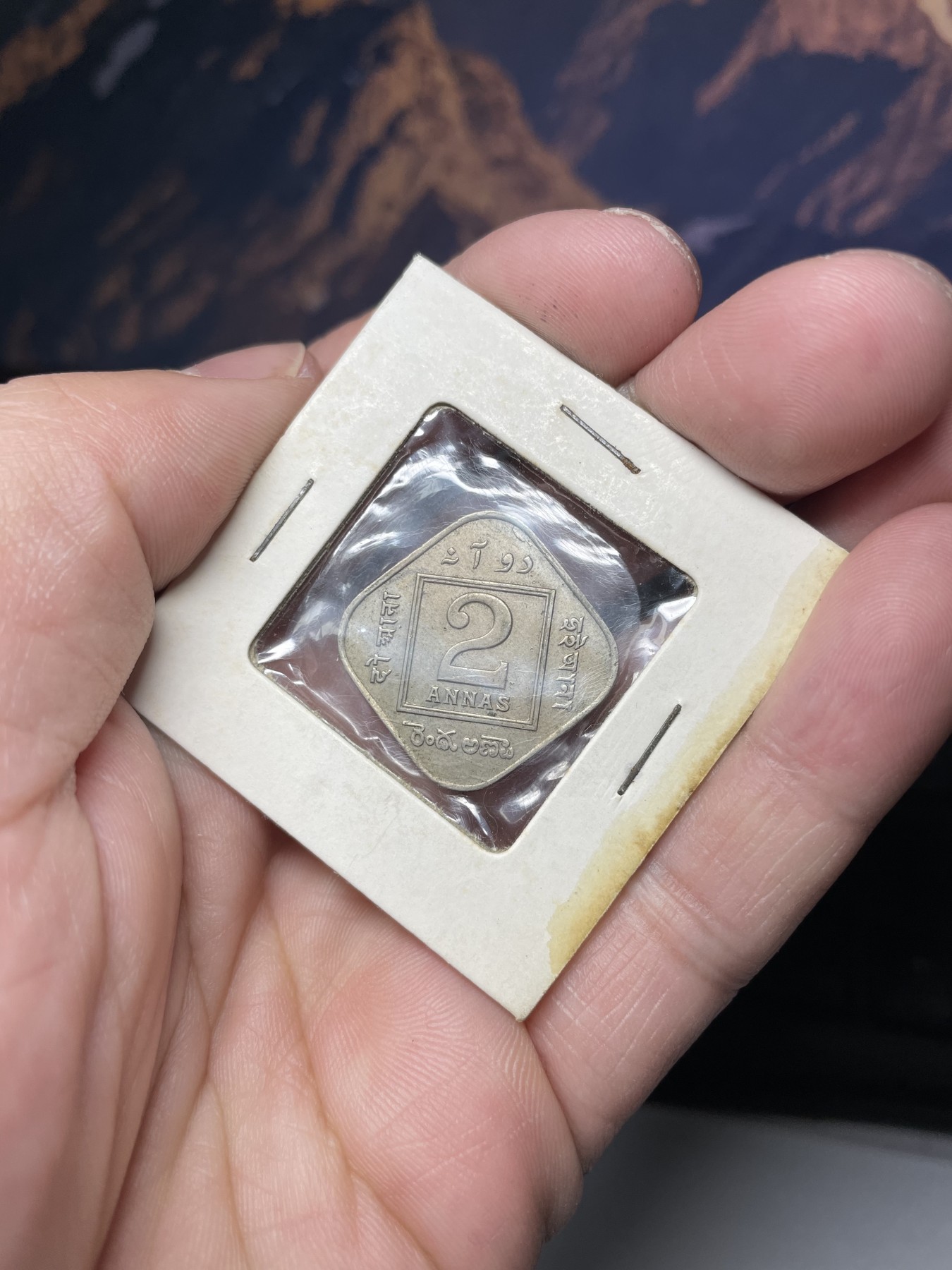 2024年集古藏今外币拍卖第四期-第5场—（总第35拍） 1918年英属印度2安娜