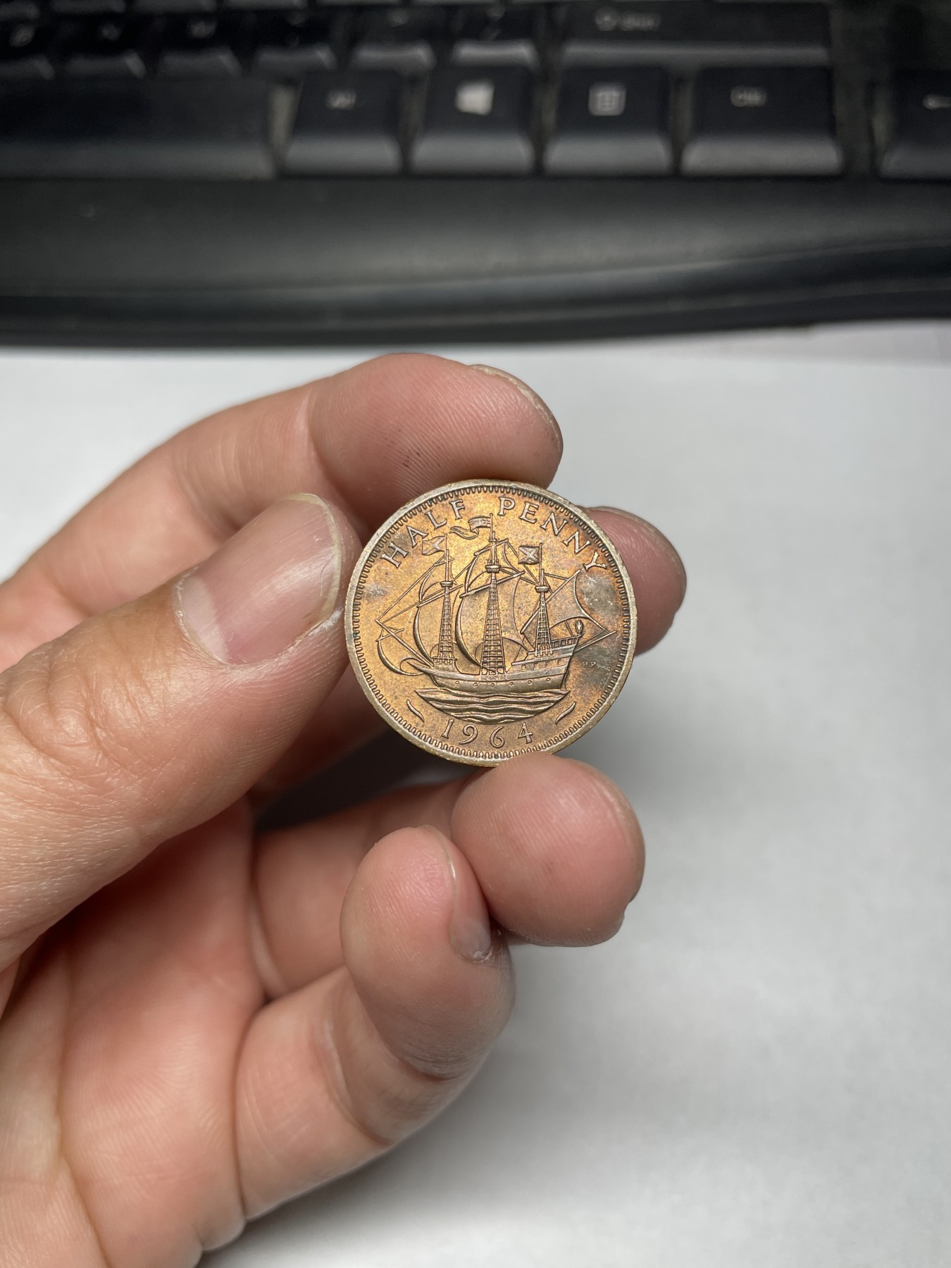 2024年集古藏今外币拍卖第四期-第5场—（总第35拍） 1964年英国半便士