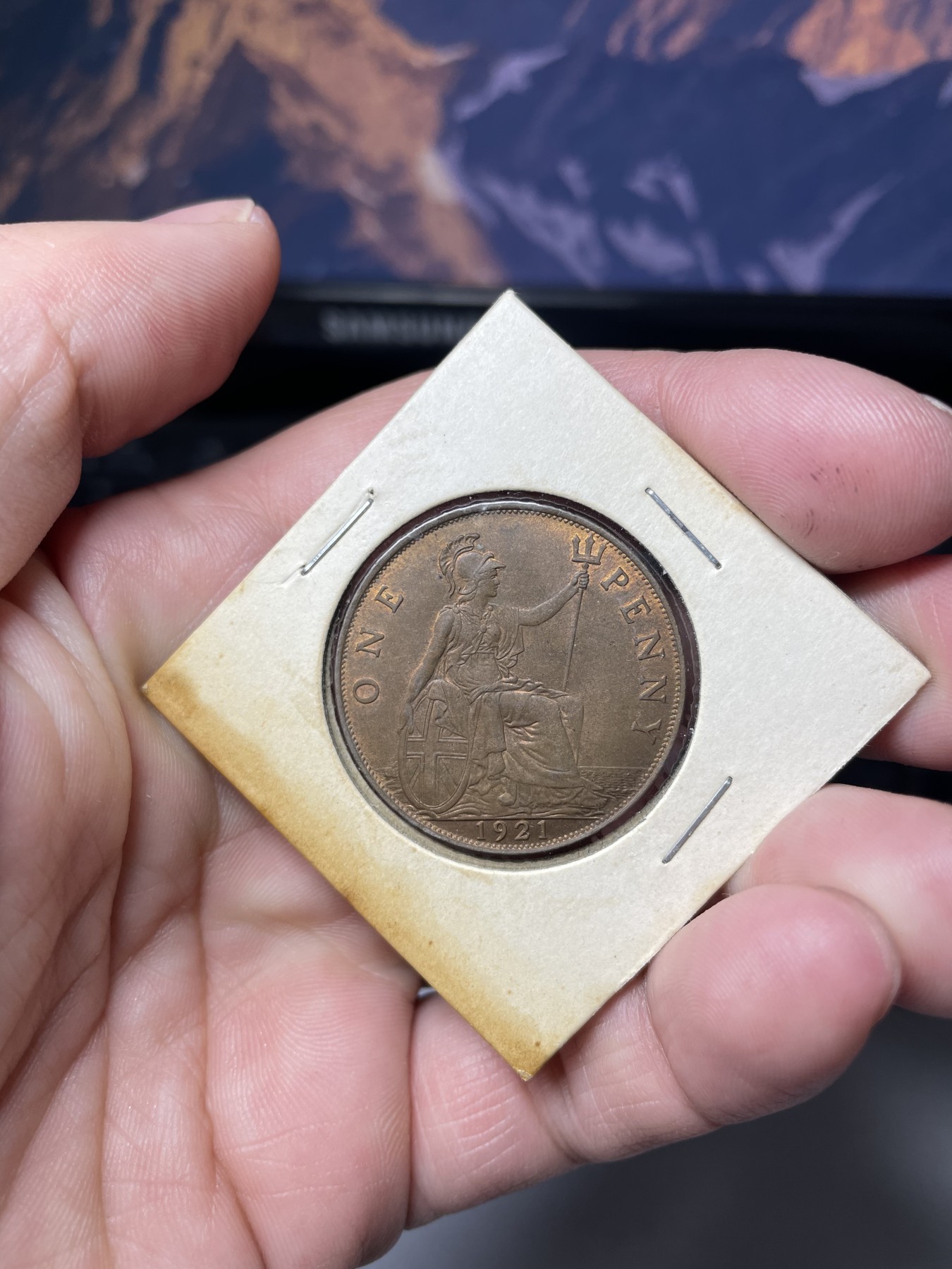 2024年集古藏今外币拍卖第四期-第5场—（总第35拍） 1921年英国1便士