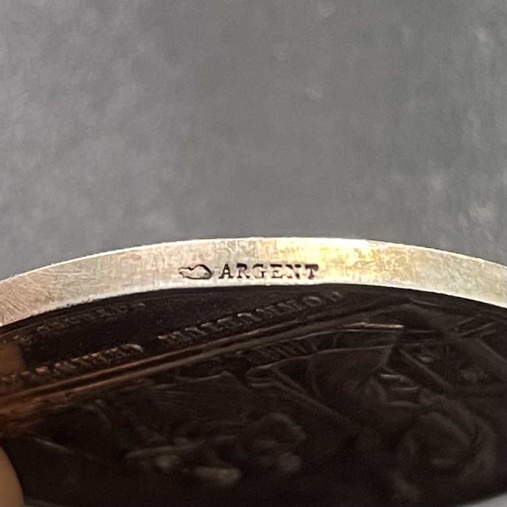 「木头集藏」章牌专场-第40期 1888年法国婚礼银章  直径：34mm，15.7g，边铭：丰饶角 ARGENT，1888年刻字使用