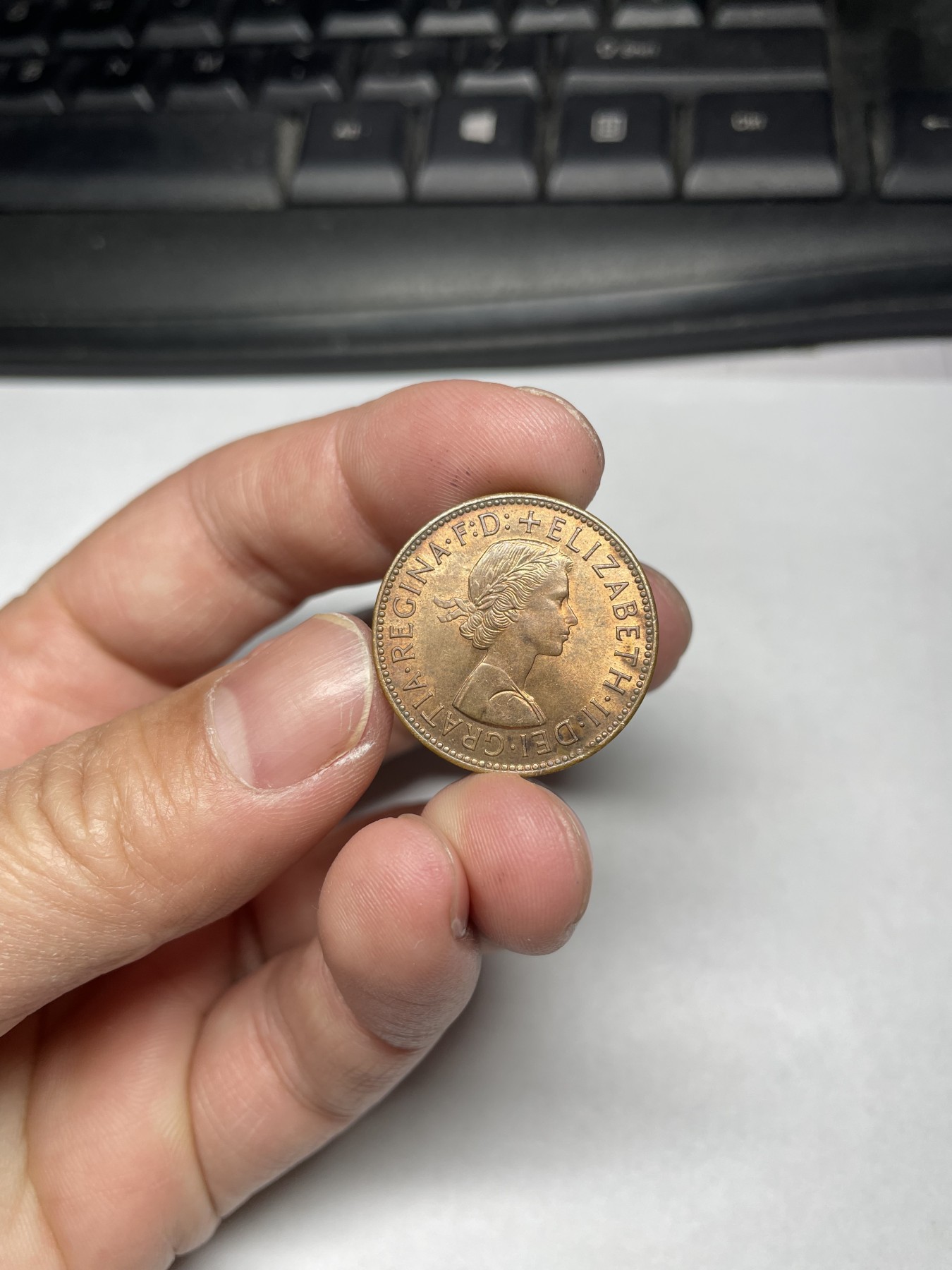 2024年集古藏今外币拍卖第四期-第5场—（总第35拍） 1964年英国半便士