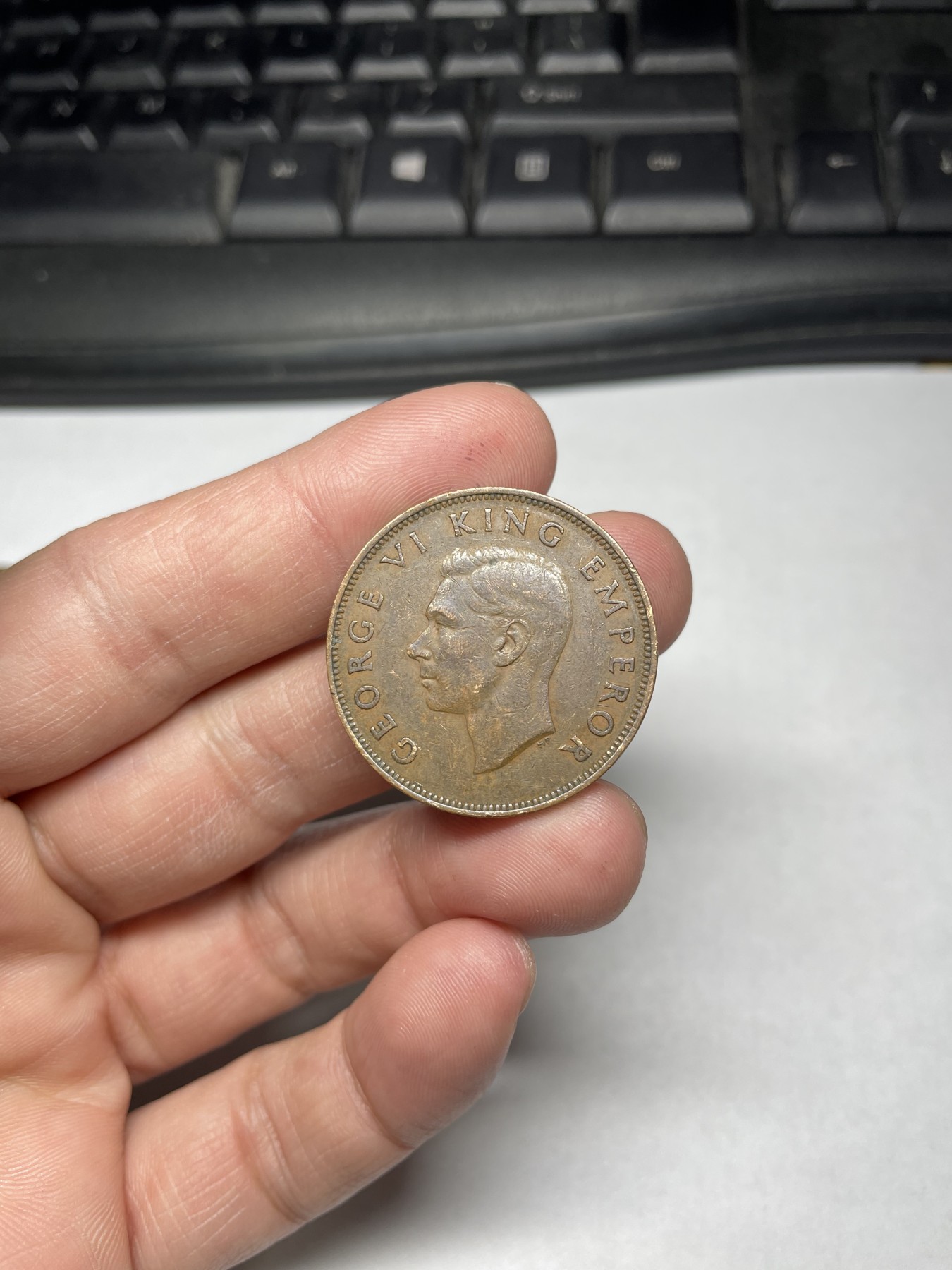 2024年集古藏今外币拍卖第四期-第5场—（总第35拍） 1944年新西兰1便士