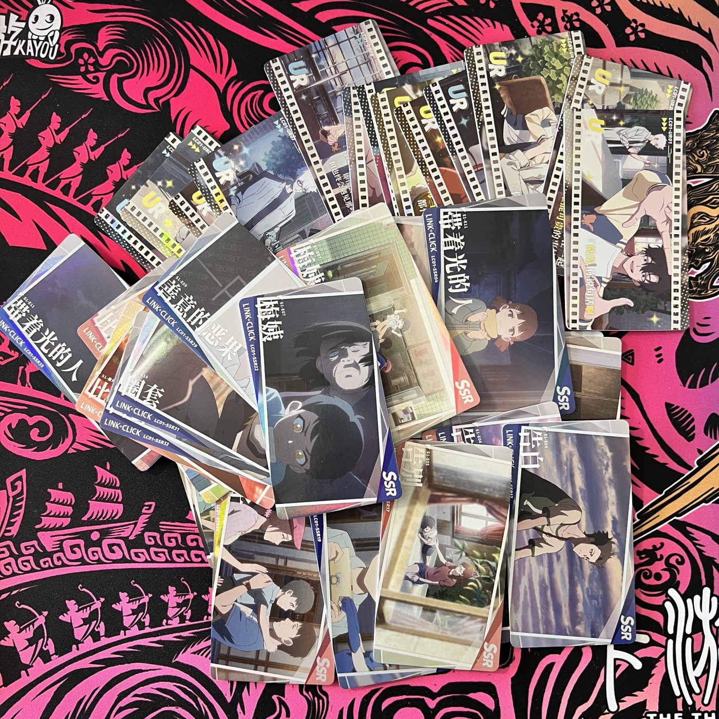 锦色铺子的卡拍  第17期 那年的花季雨季  CARD.FUN 时光代理人 38张