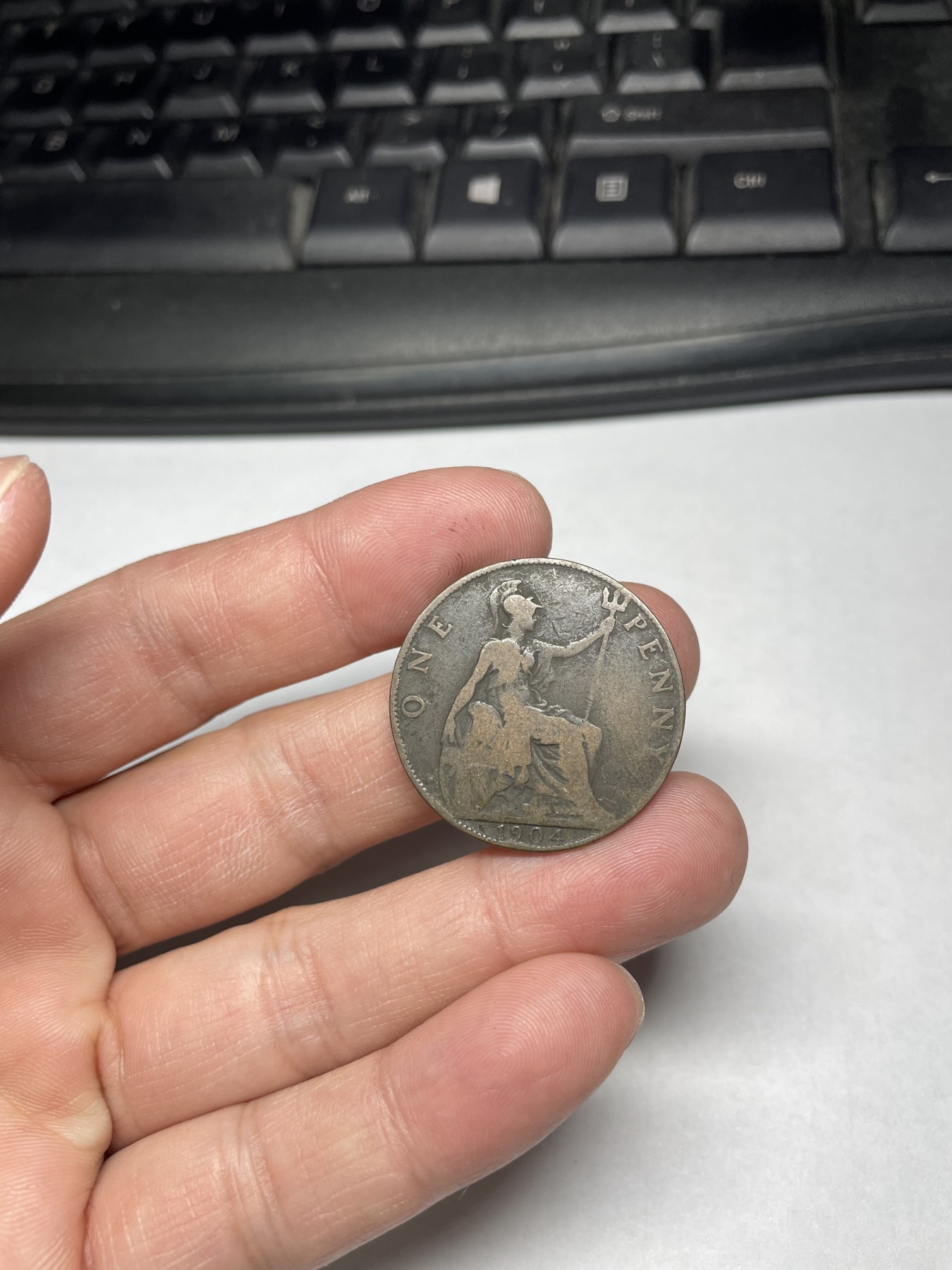 2024年集古藏今外币拍卖第四期-第5场—（总第35拍） 1904年英国1便士