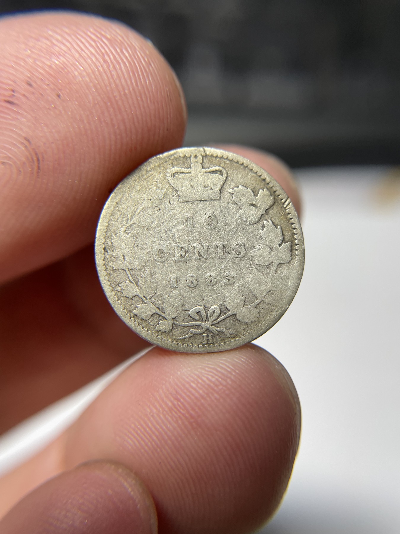 2024年集古藏今外币拍卖第四期-第5场—（总第35拍） 1883年加拿大10分银币