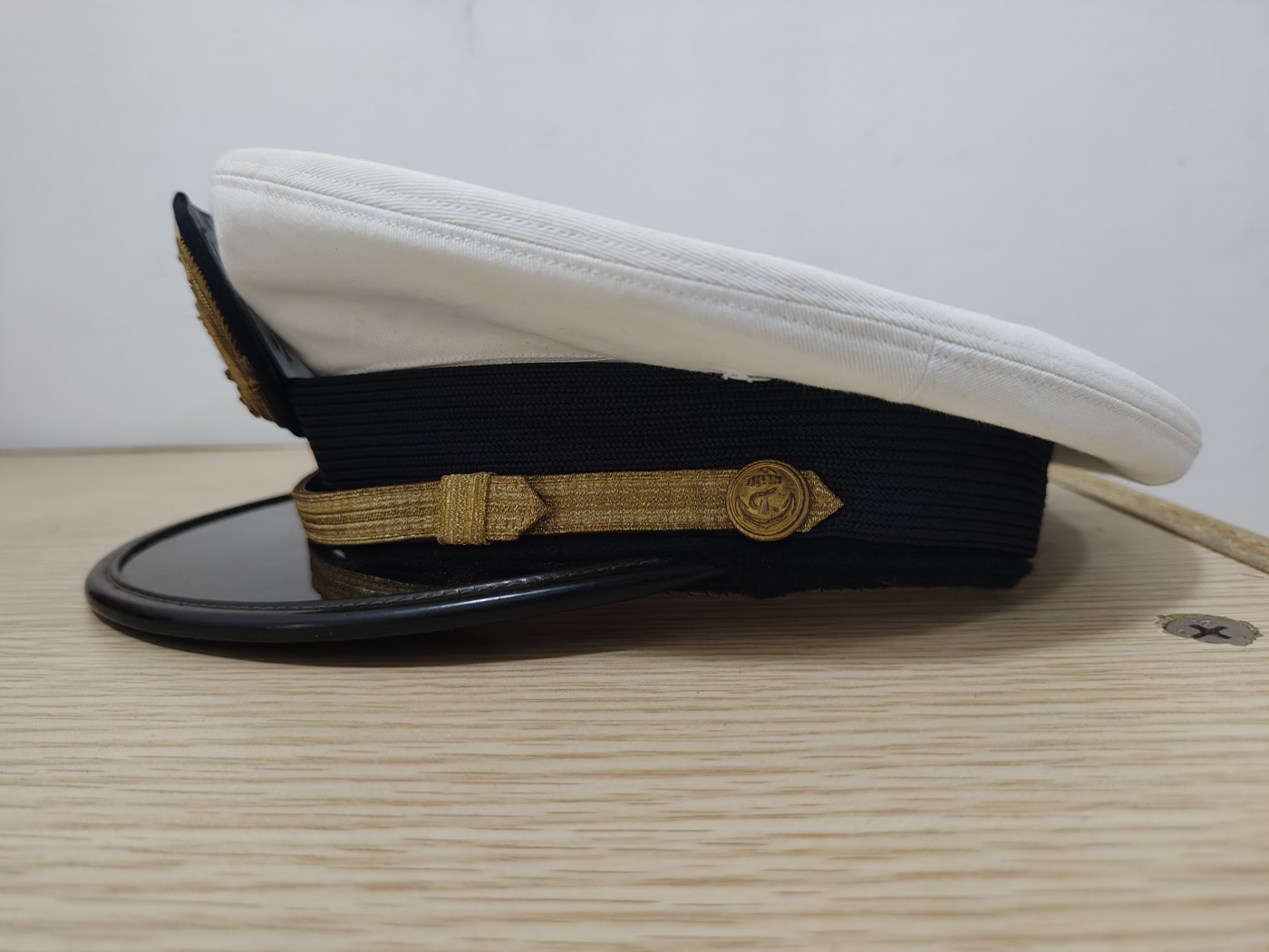 全场0元起拍 第147期 咸鱼国勋章拍卖专场 4月14日（周日）下午6：00开始 日本海上干部刺绣大檐帽 55CM