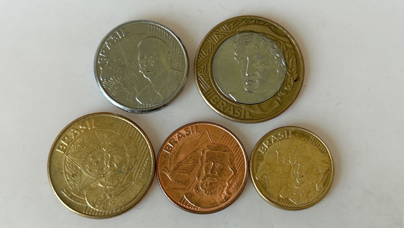 第一海外回流一元起拍收藏 散币专场 第81期 巴西套币5枚