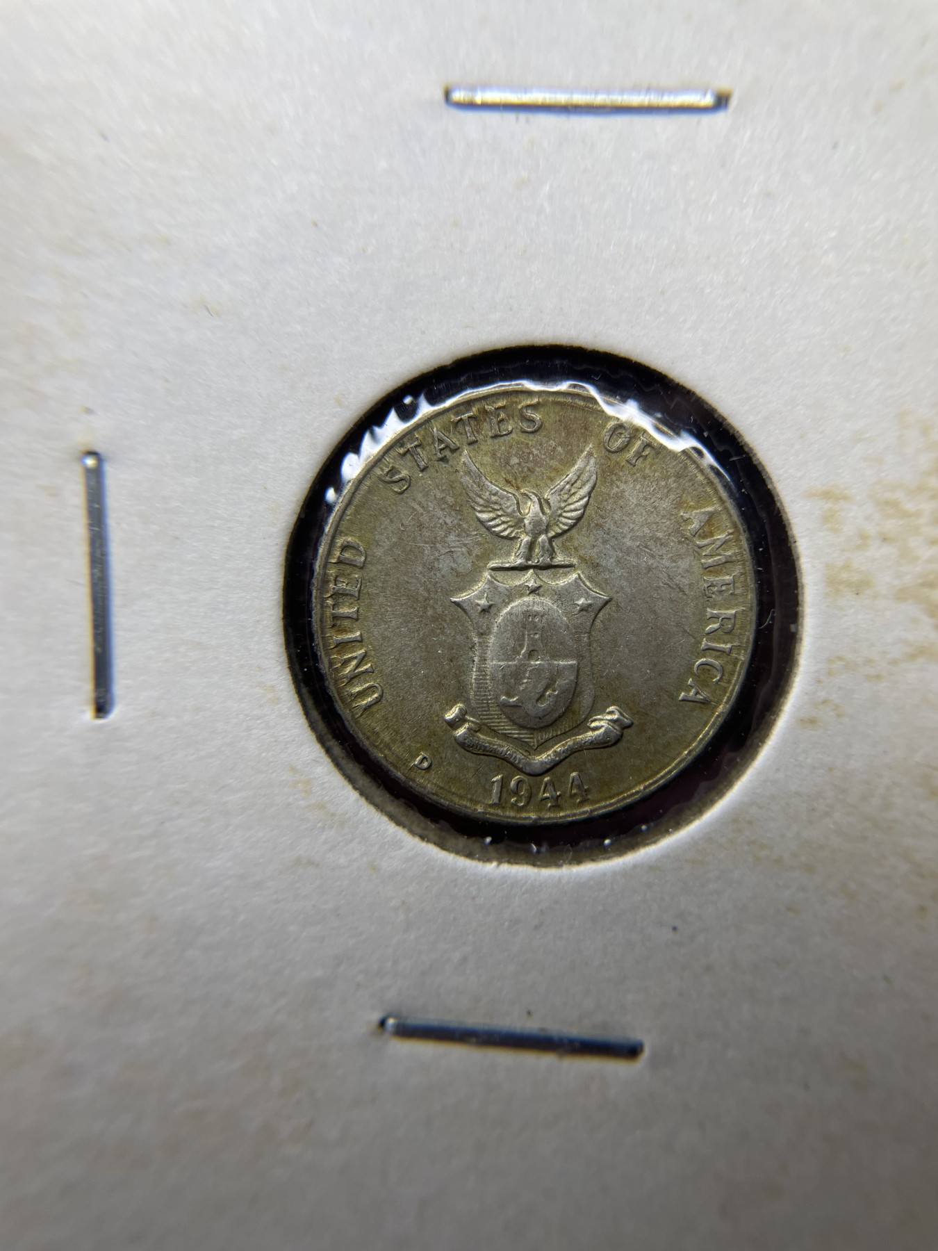 2024年集古藏今外币拍卖第四期-第5场—（总第35拍） 1944年菲律宾10分银币