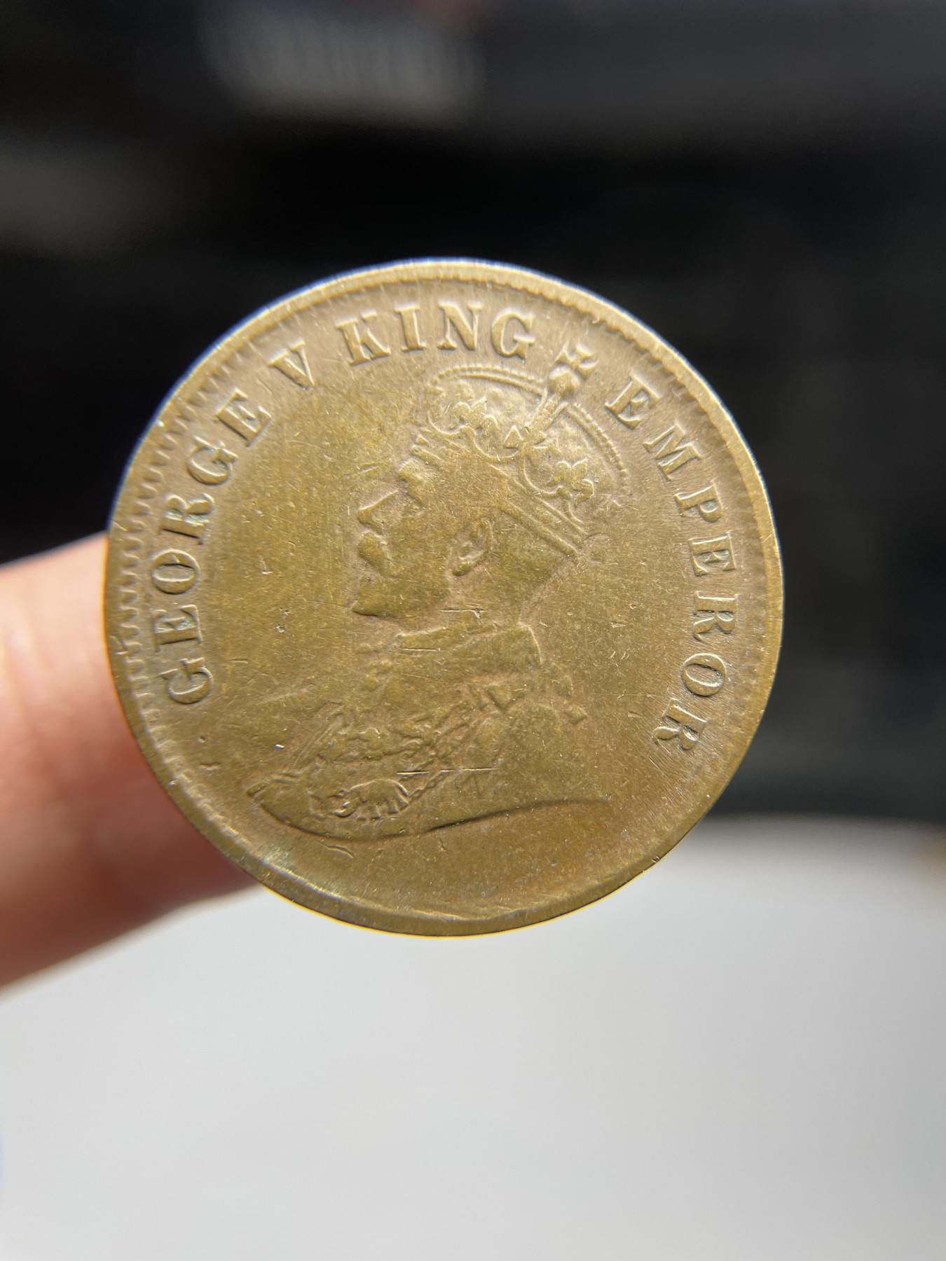 2024年集古藏今外币拍卖第四期-第5场—（总第35拍） 1912年英属印度1/4安娜