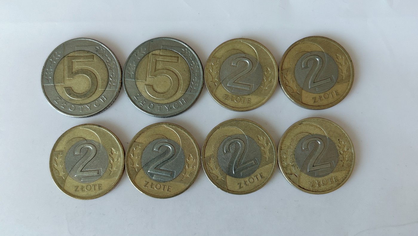 第一海外回流一元起拍收藏 散币专场 第81期 波兰90年代双色币