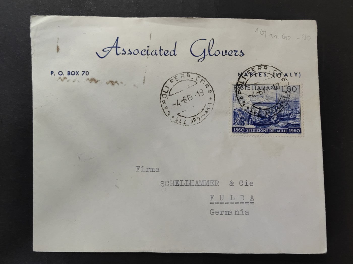 多国邮封✌（拍卖专场）精品🔥专场 第61场 意大利邮政100周年纪念（实寄）