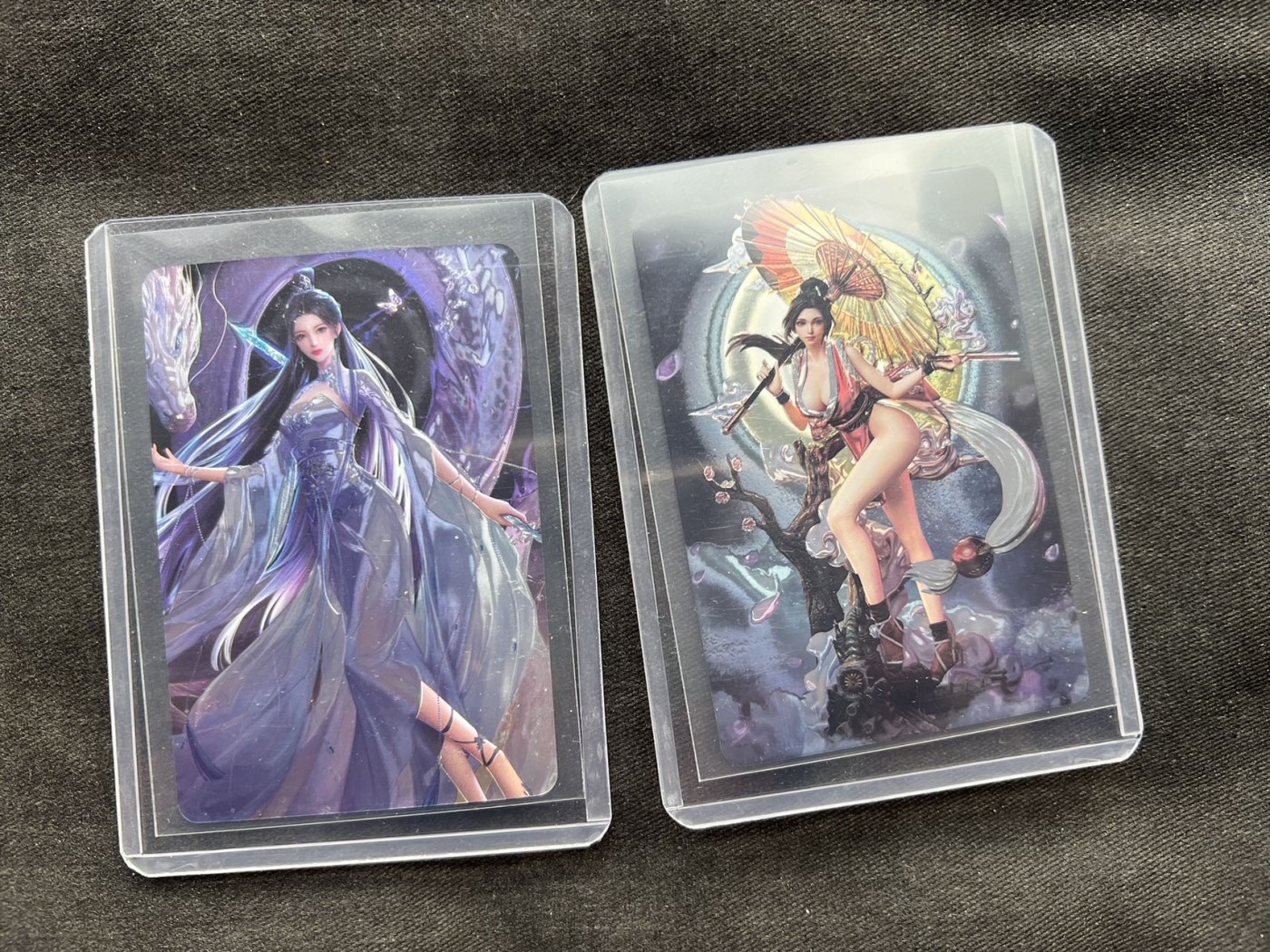 【随心卡拍】收藏卡拍卖【第16期】 【光刻】陆雪琪+不知火舞 自制卡